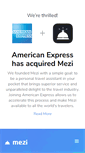 Mobile Screenshot of mezi.com